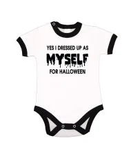 Бебешко боди Хелоуин I dressed up as myself