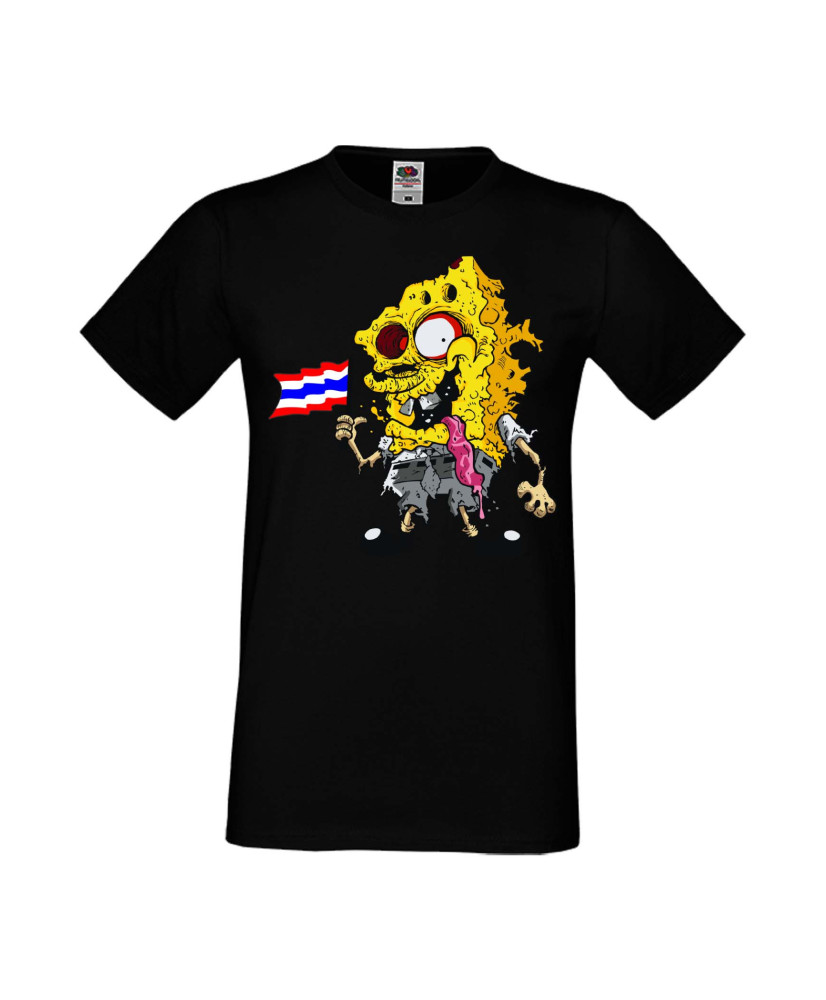 Мъжка Тениска Spongebob Squarepants Spongebob Zombie 4 Мъжка Тениска Spongebob Squarepants Spongebob Zombie 4
