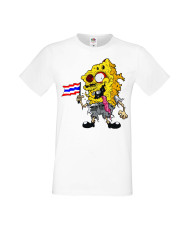 Мъжка Тениска Spongebob Squarepants Spongebob Zombie 4
