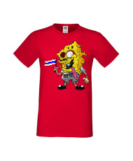 Мъжка Тениска Spongebob Squarepants Spongebob Zombie 4
