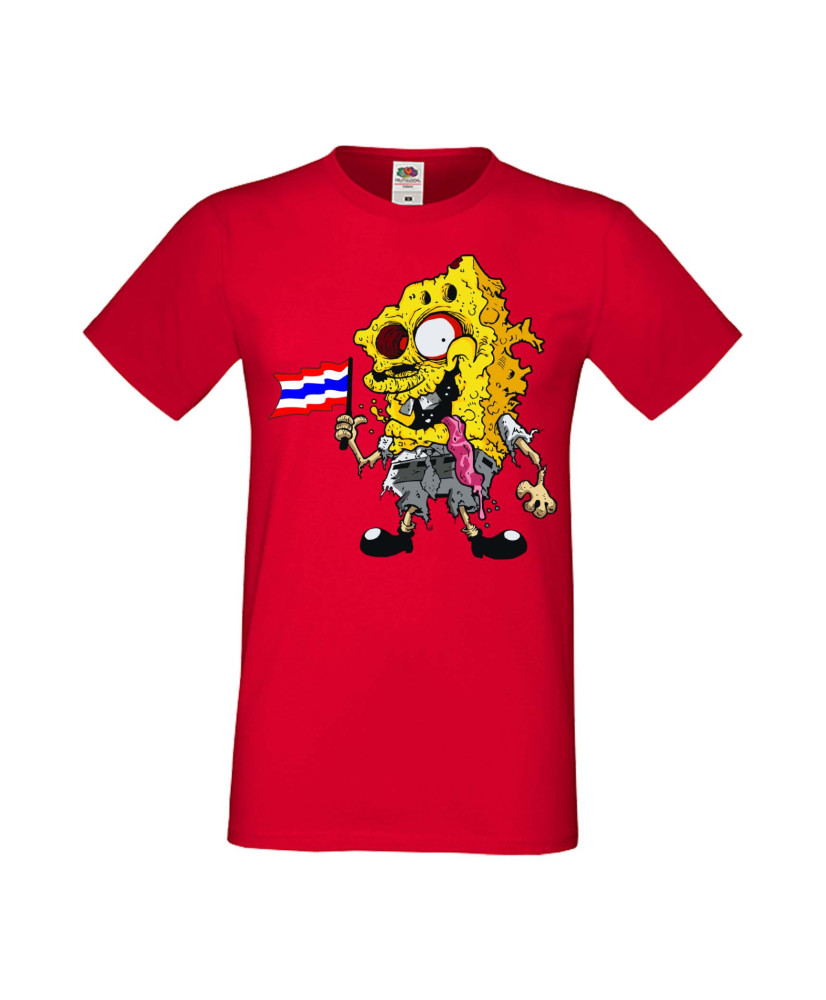 Мъжка Тениска Spongebob Squarepants Spongebob Zombie 4 Мъжка Тениска Spongebob Squarepants Spongebob Zombie 4
