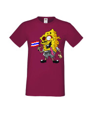 Мъжка Тениска Spongebob Squarepants Spongebob Zombie 4