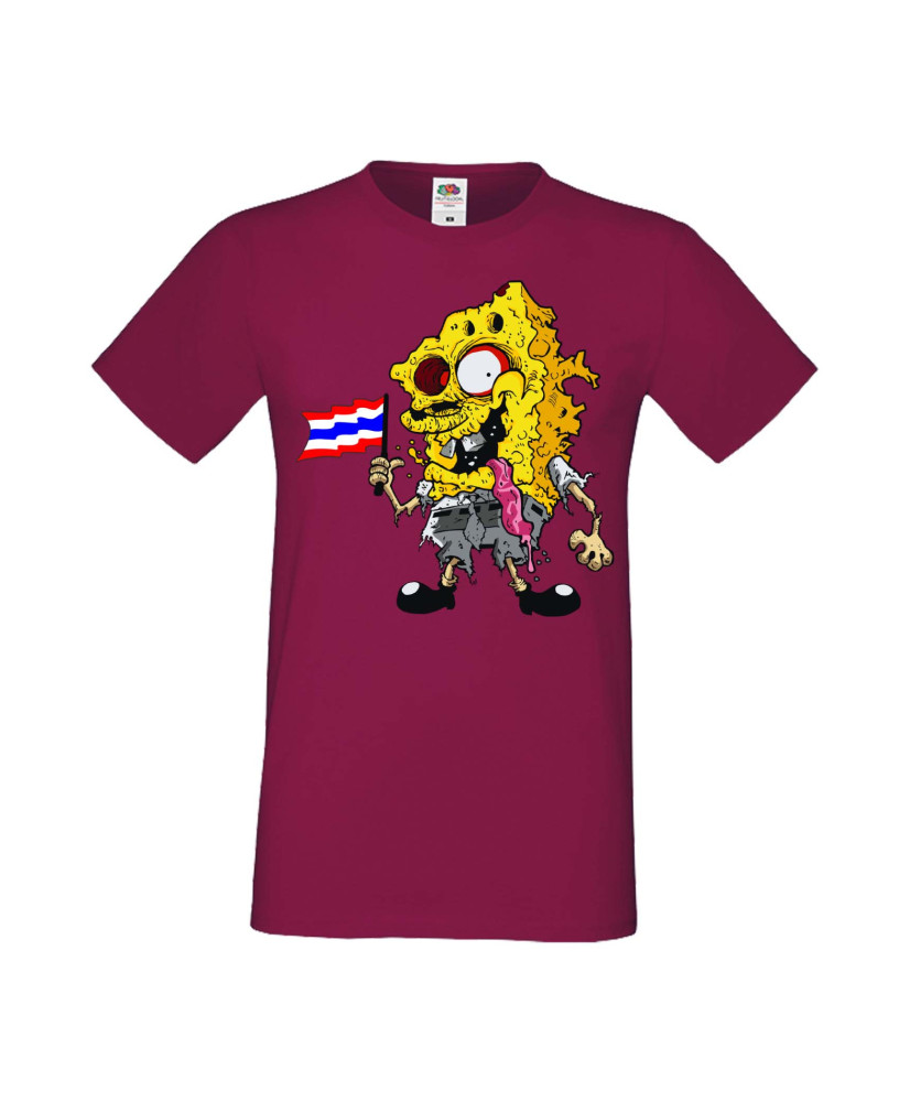 Мъжка Тениска Spongebob Squarepants Spongebob Zombie 4 Мъжка Тениска Spongebob Squarepants Spongebob Zombie 4