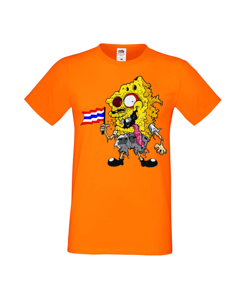 Мъжка Тениска Spongebob Squarepants Spongebob Zombie 4 Мъжка Тениска Spongebob Squarepants Spongebob Zombie 4