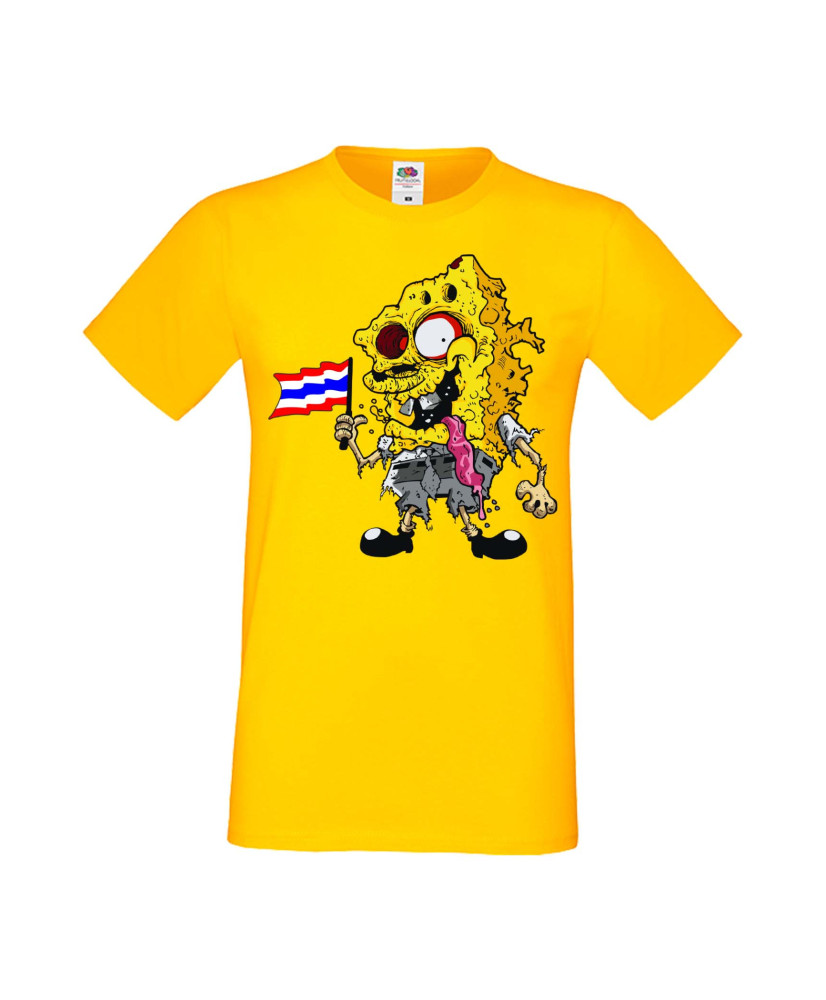 Мъжка Тениска Spongebob Squarepants Spongebob Zombie 4 Мъжка Тениска Spongebob Squarepants Spongebob Zombie 4