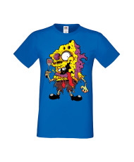 Мъжка Тениска Spongebob Squarepants Spongebob Zombie 7