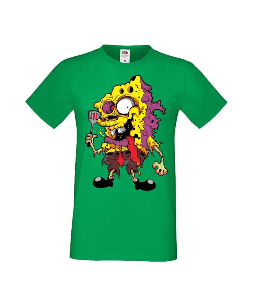 Мъжка Тениска Spongebob Squarepants Spongebob Zombie 7 Мъжка Тениска Spongebob Squarepants Spongebob Zombie 7