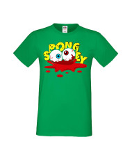 Мъжка Тениска Spongebob Squarepants Spongebob Zombie 8