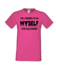 Мъжка тениска Хелоуин I dressed up as myself