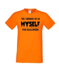 Мъжка тениска Хелоуин I dressed up as myself