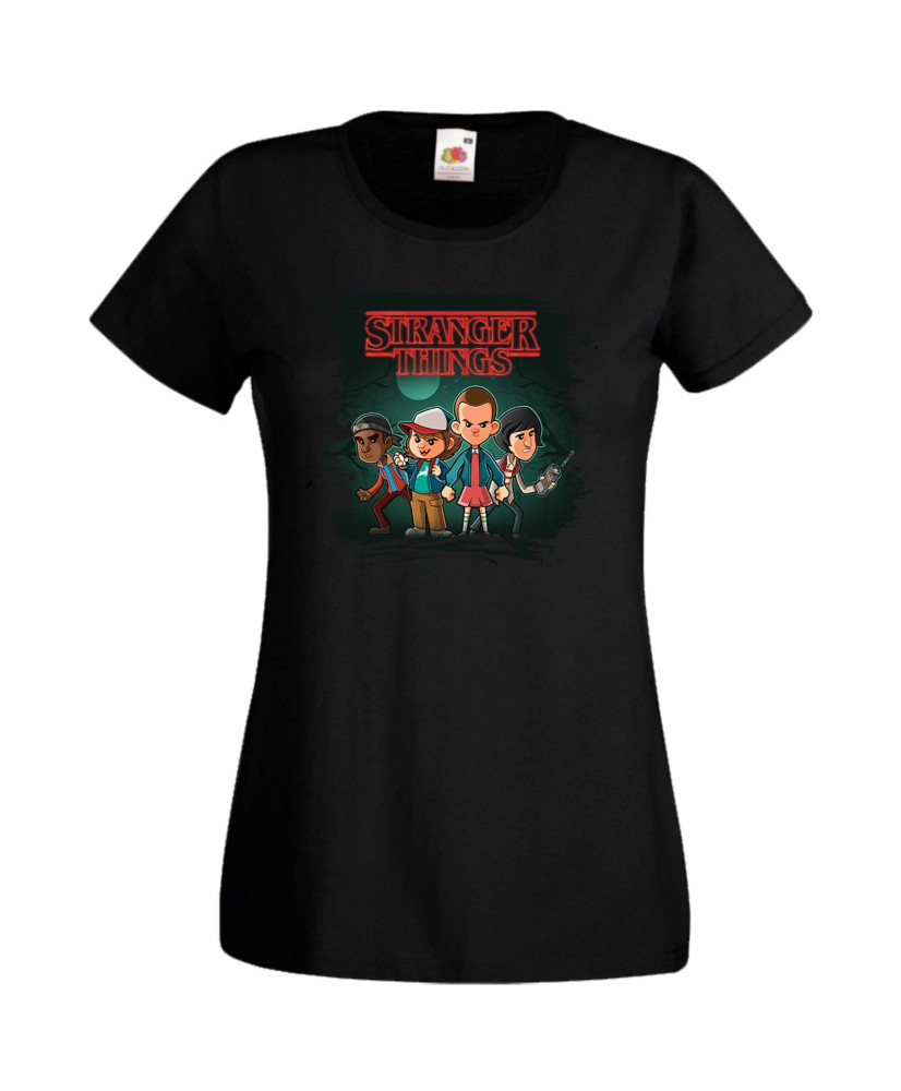 Дамска Тениска Stranger Things Netflix Stranger Things 1 Дамска Тениска Stranger Things Netflix Stranger Things 1