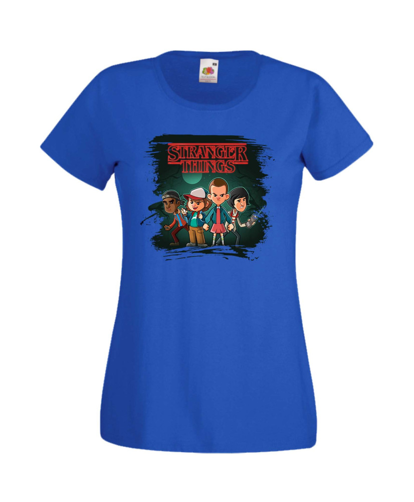 Дамска Тениска Stranger Things Netflix Stranger Things 1 Дамска Тениска Stranger Things Netflix Stranger Things 1