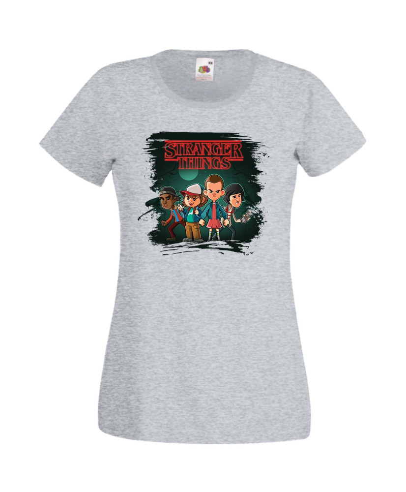 Дамска Тениска Stranger Things Netflix Stranger Things 1 Дамска Тениска Stranger Things Netflix Stranger Things 1