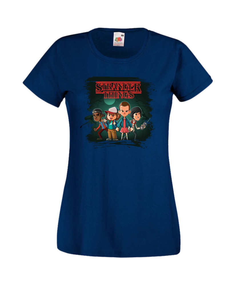 Дамска Тениска Stranger Things Netflix Stranger Things 1 Дамска Тениска Stranger Things Netflix Stranger Things 1