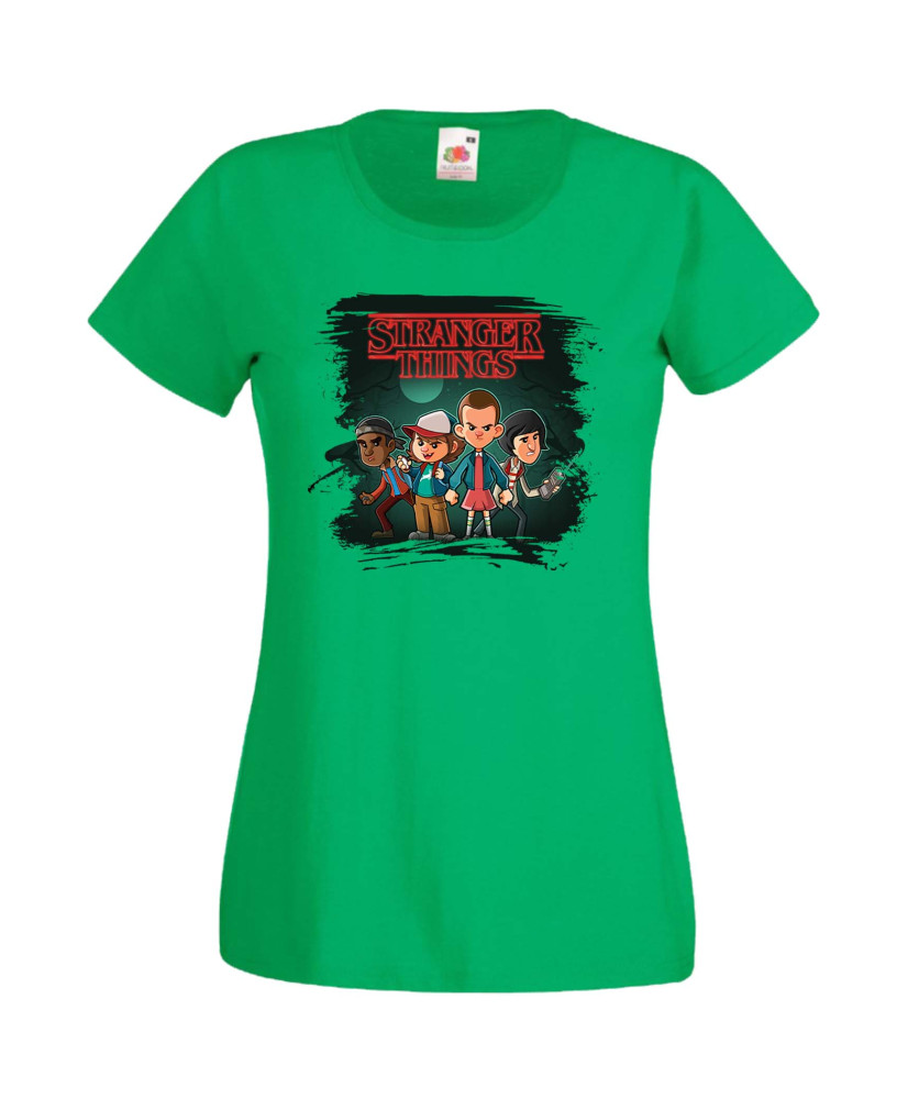 Дамска Тениска Stranger Things Netflix Stranger Things 1 Дамска Тениска Stranger Things Netflix Stranger Things 1
