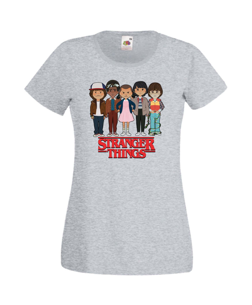 Дамска Тениска Stranger Things Netflix Stranger Things 2 Дамска Тениска Stranger Things Netflix Stranger Things 2