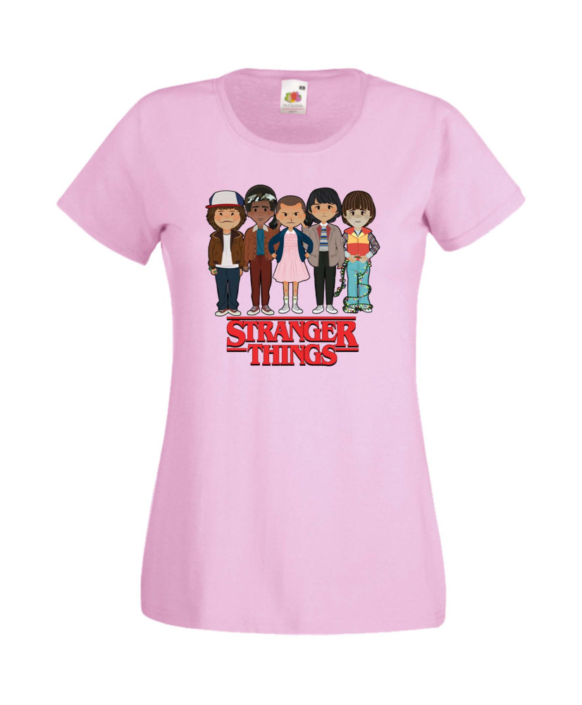 Дамска Тениска Stranger Things Netflix Stranger Things 2 Дамска Тениска Stranger Things Netflix Stranger Things 2