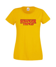 Дамска Тениска Stranger Things Netflix Stranger Things Logo