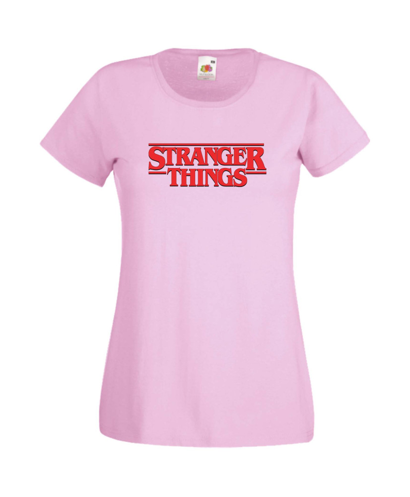 Дамска Тениска Stranger Things Netflix Stranger Things Logo Дамска Тениска Stranger Things Netflix Stranger Things Logo