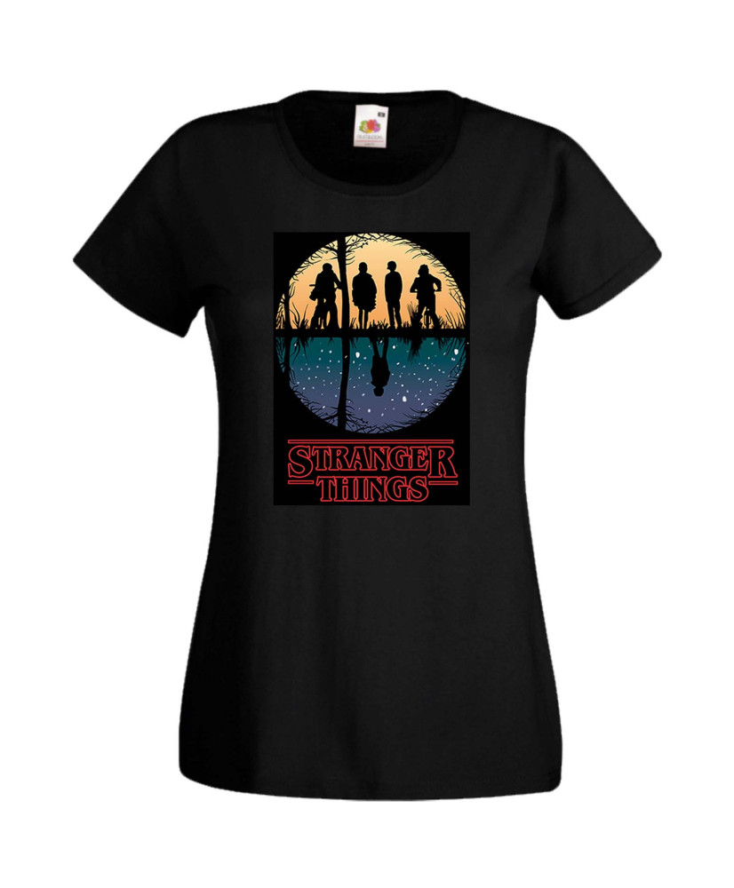 Дамска Тениска Stranger Things Netflix Stranger Things 5 Дамска Тениска Stranger Things Netflix Stranger Things 5