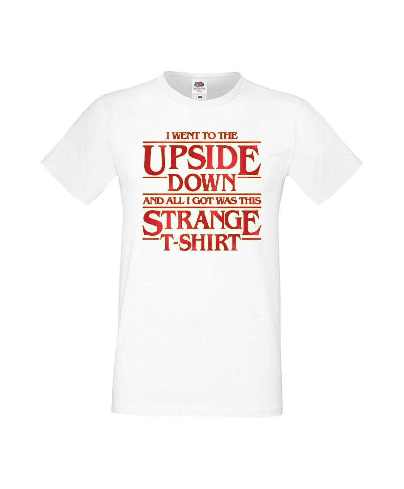 Мъжка Тениска Stranger Things Netflix I Went To The Upside Down Мъжка Тениска Stranger Things Netflix I Went To The Upside Down