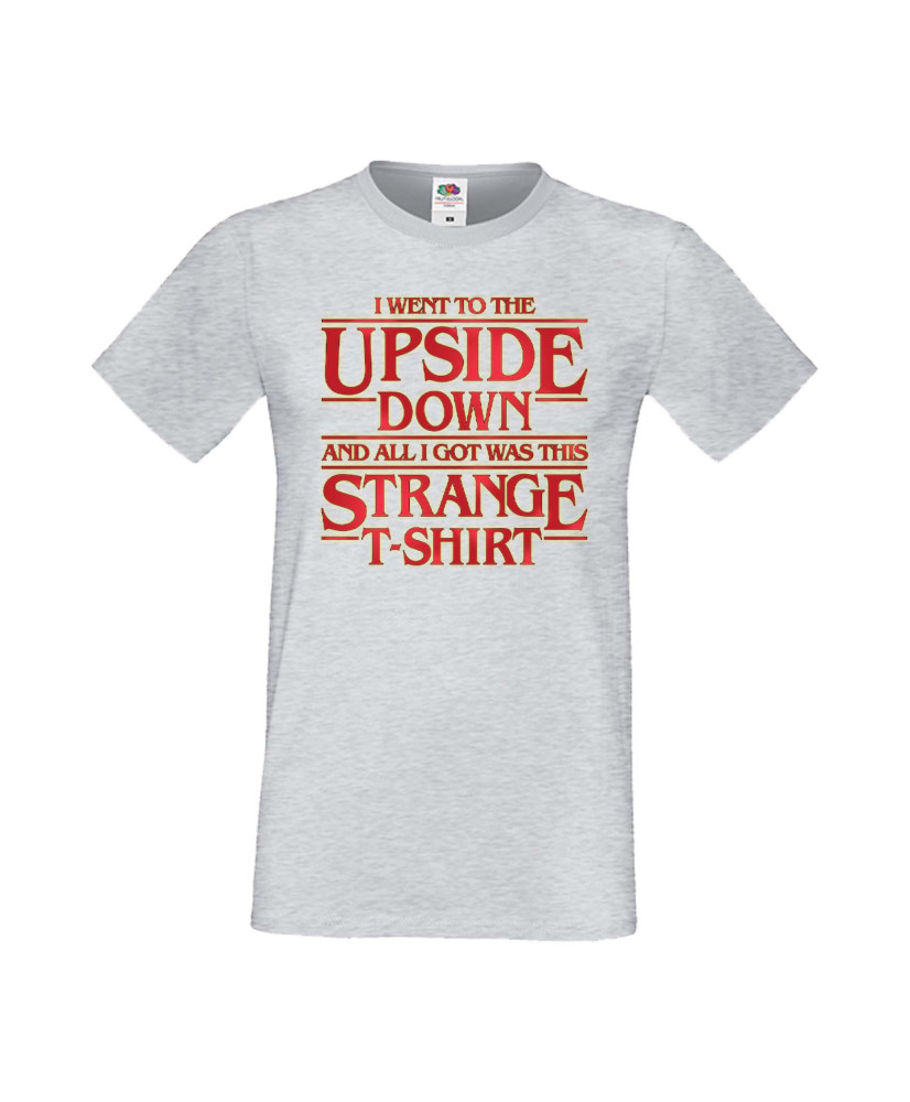 Мъжка Тениска Stranger Things Netflix I Went To The Upside Down Мъжка Тениска Stranger Things Netflix I Went To The Upside Down