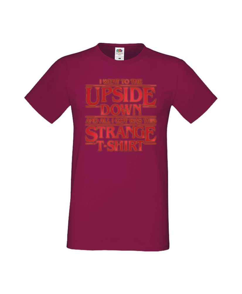 Мъжка Тениска Stranger Things Netflix I Went To The Upside Down Мъжка Тениска Stranger Things Netflix I Went To The Upside Down