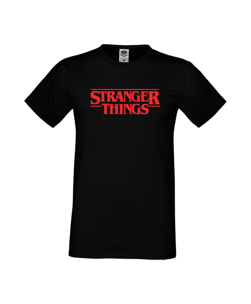 Мъжка Тениска Stranger Things Netflix Stranger Things Logo Мъжка Тениска Stranger Things Netflix Stranger Things Logo