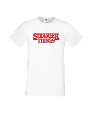Мъжка Тениска Stranger Things Netflix Stranger Things Logo