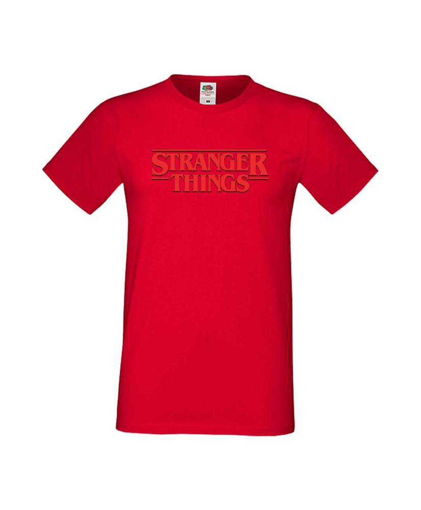Мъжка Тениска Stranger Things Netflix Stranger Things Logo Мъжка Тениска Stranger Things Netflix Stranger Things Logo