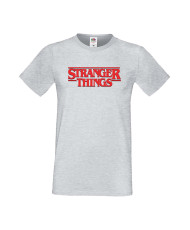 Мъжка Тениска Stranger Things Netflix Stranger Things Logo