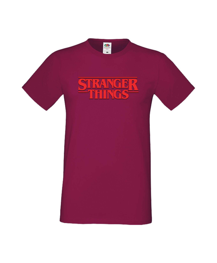 Мъжка Тениска Stranger Things Netflix Stranger Things Logo Мъжка Тениска Stranger Things Netflix Stranger Things Logo