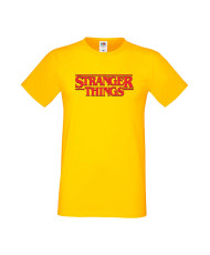 Мъжка Тениска Stranger Things Netflix Stranger Things Logo