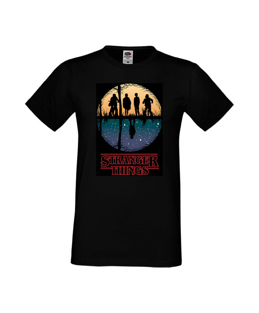 Мъжка Тениска Stranger Things Netflix Stranger Things 5