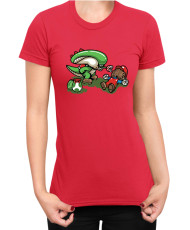 Дамска Тениска Super Mario Nintendo Alien Mario