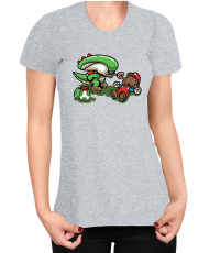 Дамска Тениска Super Mario Nintendo Alien Mario
