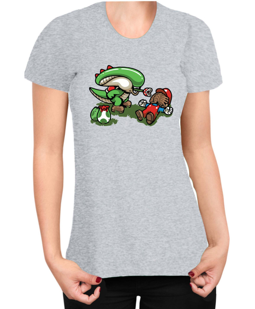 Дамска Тениска Super Mario Nintendo Alien Mario