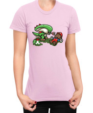 Дамска Тениска Super Mario Nintendo Alien Mario