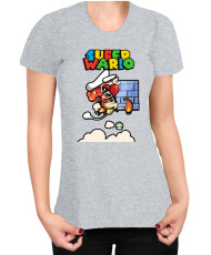 Дамска Тениска Super Mario Nintendo Bad Mario 01