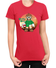 Дамска Тениска Super Mario Nintendo Breaking Bricks