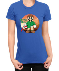 Дамска Тениска Super Mario Nintendo Breaking Bricks