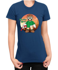 Дамска Тениска Super Mario Nintendo Breaking Bricks