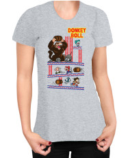 Дамска Тениска Super Mario Nintendo Donkey Ball