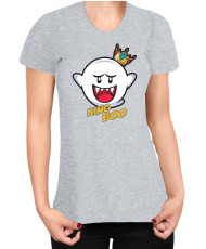 Дамска Тениска Super Mario Nintendo King Boo