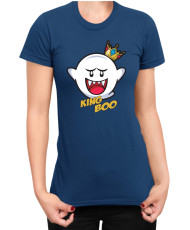 Дамска Тениска Super Mario Nintendo King Boo