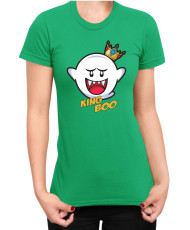 Дамска Тениска Super Mario Nintendo King Boo