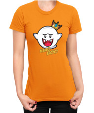 Дамска Тениска Super Mario Nintendo King Boo