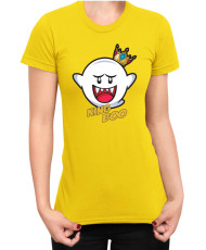 Дамска Тениска Super Mario Nintendo King Boo