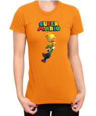 Дамска Тениска Super Mario Nintendo Luigi 2