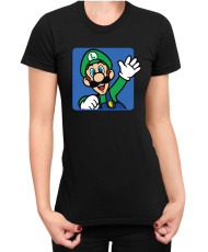 Дамска Тениска Super Mario Nintendo Luigi 3